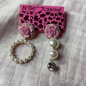Betsey Johnson earrings